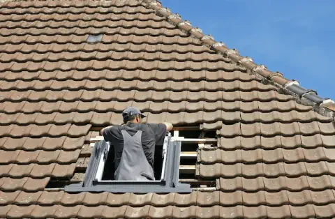 Pose de velux - Dahlenheim